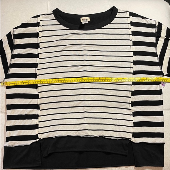 BiBi Colorblock Lightweight Long Sleeve T-Shirt - Size XL - Picture 3 of 6
